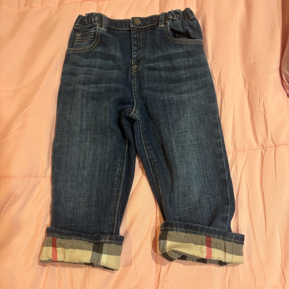 Burberry Kids Bottom Jeans 2T